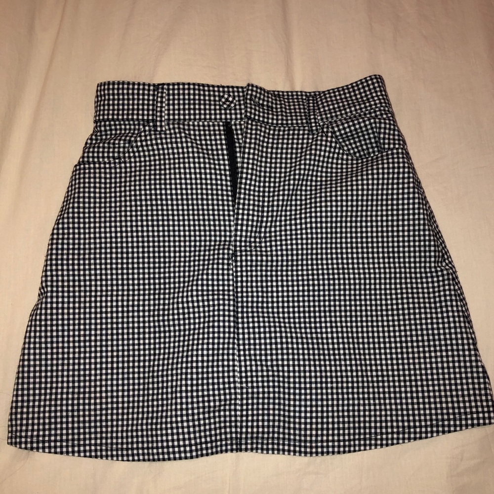 Brandy Melville Gingham Skirt